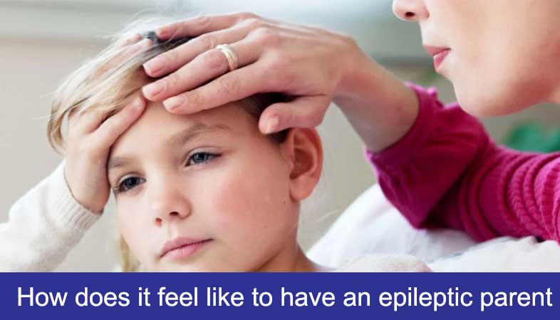How does epilepsy affect a parent's life 